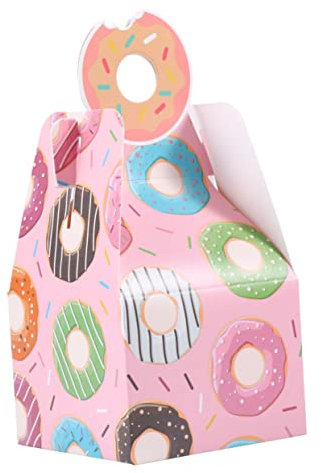 TOVINANNA 1satz Papiertüten Für Hochzeitsfeiern Stilvolle Verpackung Mit Süßem Donut- Für Kleine Süßigkeiten Und Leicht Und Sicher