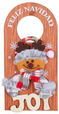 HRODA Bunte Türhänger In Form Eines Schneemanns Mit Personalisieren Sie Ihren Eingangsbereich Mit Stil Und Bringen Sie Weihnachtsstimmung In Ihr Zuhause