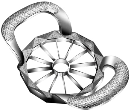 Affettatrice per mele, in acciaio inox, per frutta, uova, per 8/12