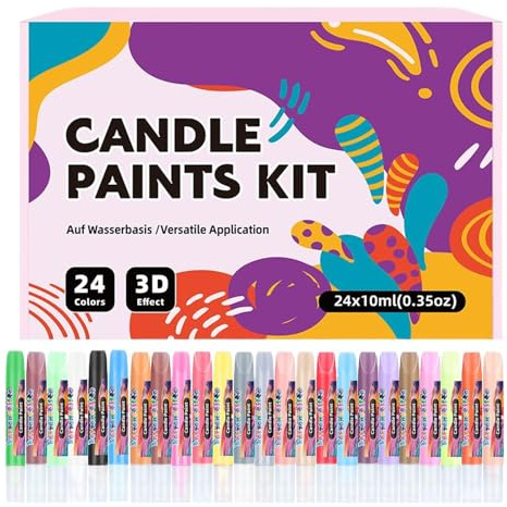 Pittura per Candele | Pennarelli Per Disegno Su Tessuto