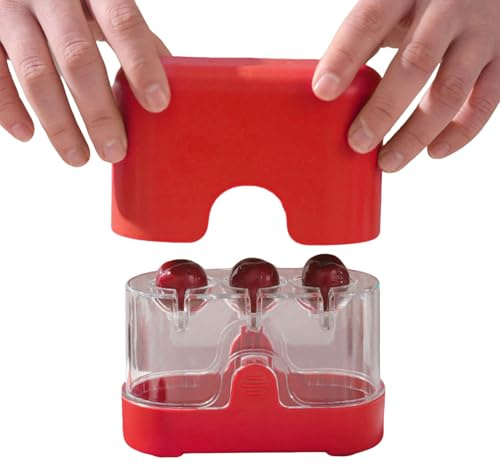 Snocciolatore per Olive e Ciliegie - Snocciolatore manuale per olive a pressa - domestico per ciliegie,per Chef e preparazione pasti in famiglia e ristorante