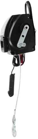 Montacargas eléctrico Polipasto Eléctrico Polipasto de cable de motor portátil con cabrestante eléctrico de 9,2 m, elevación de acero, para automóviles, remolques, camiones, yates y barcos
