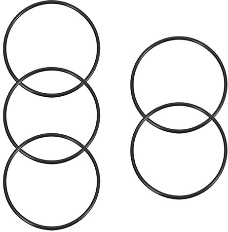 Othmro Nitrilkautschuk-O-Ringe, Dichtungsgummi-Unterlegscheiben, O-Ring, 40 mm Außendurchmesser, 28,6 mm Innendurchmesser, 5,7 mm Breite, metrische Buna-N-Dichtungsringe, 10 Stück