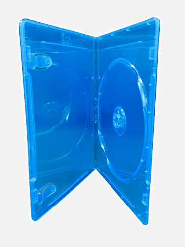 5 x Slim 6 mm Single Blu Ray Cases. Allows insertion of one Blu-ray disc into the case together with booklet on left side.