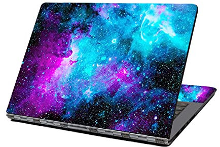 Laptop Skin Decal Sticker 13 Inch 13.3 Inch 14 Inch 15 Inch 15.4 15.6 Inch Laptop Vinyl Skin Sticker Cover Art Decal Protector Notebook PC (Blue Galaxy)