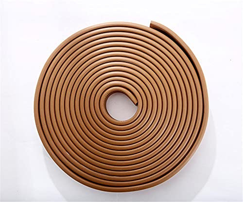 Dostear TapetenbordüRe Selbstklebende BordüRe Wand Wohnzimmer Tapeten Fliesenaufkleber Bad Dekoband Selbstklebend Braun (mit doppelseitigem Klebeband) 3 X 500cm