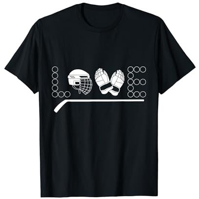 Eishockeyschläger Puck Eissport Eishockey T-Shirt