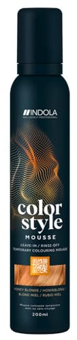 Indola Color Style Mousse Honey Blonde 200ml Vanille
