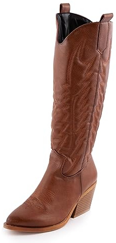 Toocool Stivali Donna Texani Cowboy Western camperos Scarpe Boots Y03