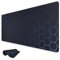 Niviy Tappetino Mouse Gaming,XXL Tappeto Mouse,900x400mm Tappetino per Mouse a Nido d'ape,Sottomano Scrivania grande dimensione,Blu-Nero