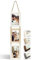 NEOWS Cadre Photo Multiple avec Corde pour Suspendre au Mur - Lot de Cadres Décoratifs pour Accrochage Mural Vertical - Porte Portrait Pele Mele - Photos 10x15 (Blanc et Chêne, 3 Photos Vertical)