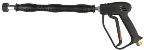 Hochdruckpistole | für Kärcher HD HDS Kränzle Hochdruckreiniger | bis 280 bar | Lanze mit Isolierung | M22x1,5 AG x M22x1,5 IG | Spritzpistole Ersatzpistole