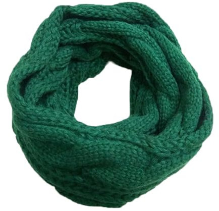 TMTGTS Strick Loopschal grob gestrickt Damen Loop Schal Einfarbig,Halswärmer Schlauchschal Grob Gestrickter Schlauchschal,Strickschalbezug,Grobstrick Zopf Muster Strickschal Für Damen und Herren(2#)