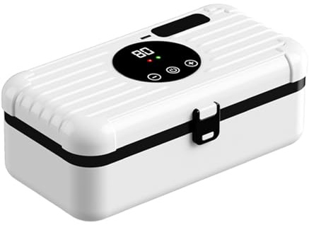 Javoryxh Cassa di raffreddamento diabetica portatile della scatola di raffreddamento del frigorifero con il frigorifero dello schermo di visualizzazione della temperatura