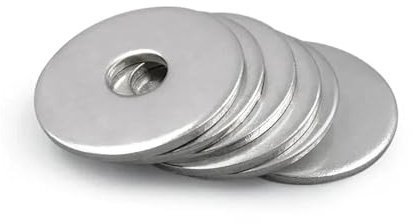 LDHNFBYV Rondella di Grandi Dimensioni in Acciaio Inossidabile A2-70 304, 2/50X M2,5 M3 M3,5 M4 M5 M6 M8 M10 M12 M14 M16(M2.5 50pcs)