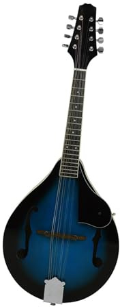 Mandolina Instrumento musical mandolina madera de tilo azul(Type 1)