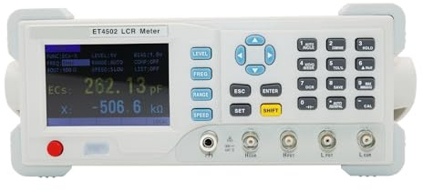 Multimètre LCR professionnel, testeur de condensateur numérique, pont de bureau, vérification du condensateur 10 Hz ~ 100 kHz(ET4502)