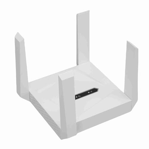 Plyisty Router Wireless WiFi, Router Hotspot Portatile 4G LTE Ad Alta velocità da 300 Mbps con 4 Antenne con Slot per Scheda SIM Copertura di 300 Metri Quadrati Supporta 32 Dispositivi