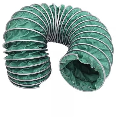 Hitzebeständiger, flexibler Lüftungsschlauch (10 m Länge, 80–500 mm Durchmesser) for Dunstabzugshauben, Trockner, Werkstätten und Klimaanlagen(Diameter:80mm)