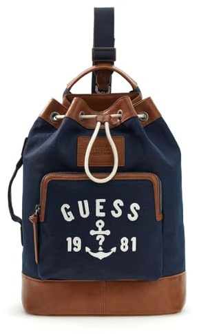 GUESS Sling Bag Oslo Bucket Blue Night dunkelblau