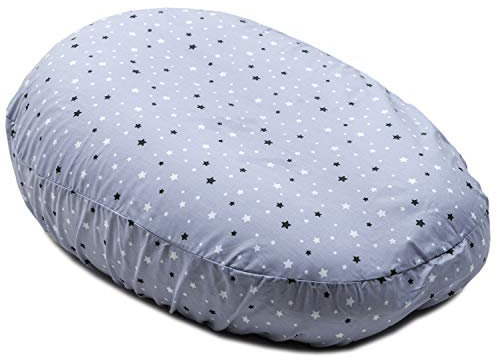 P'tit Lit - Custodia Per Cuscino Maternità - Per Cuscino Gravidanza e Allattamento - 100% Cotone : Soffice e Comodo - Oeko-Tex