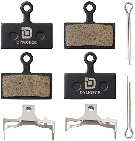 Dymoece Bike Brake Pads 2 Pairs for Shimano Deore XT XTR SLX MTB Disc Brake
