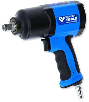 Brilliant Tools BT160100 1/2 Avvitatore ad impulsi ad aria compressa, 1.450 Nm