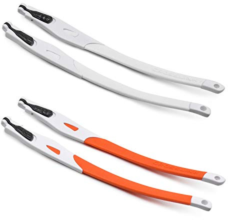 SOODASE Weiß/Orange Gummi Ersatz weißer Rahmen Für Oakley Crosslink Brillengestell