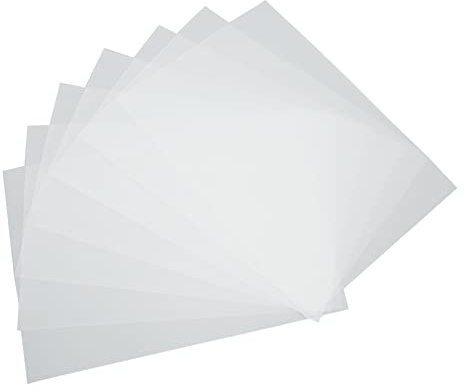 Cubiertas de encuadernación de 50 hojas, cubiertas de informe de plástico transparente, película de encuadernación A4 para máquinas de encuadernación 29,7 x 21 cm