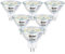 DiCUNO Regulable de 5W MR16 GU5.3 Lámpara LED, Blanco Neutro 4000K, 500LM, equivalente halógeno de 50W, spot LED regulable de 12V, ángulo de haz de luz de 120°, CRI85, foco empotrado, 6 Piezas