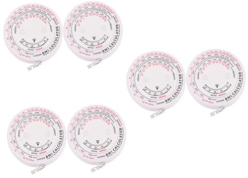 Healeved Lot De 3 Rubans À Mesurer Rétractables Pour La Taille Calculatrice De Mesure De La Taille Outils De Mesure 2 Pièces X 3