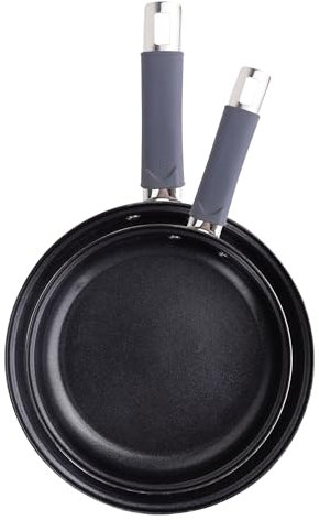 Juego de 2 pzs sarten (20+24cm) acero inoxidable inducción San Ignacio