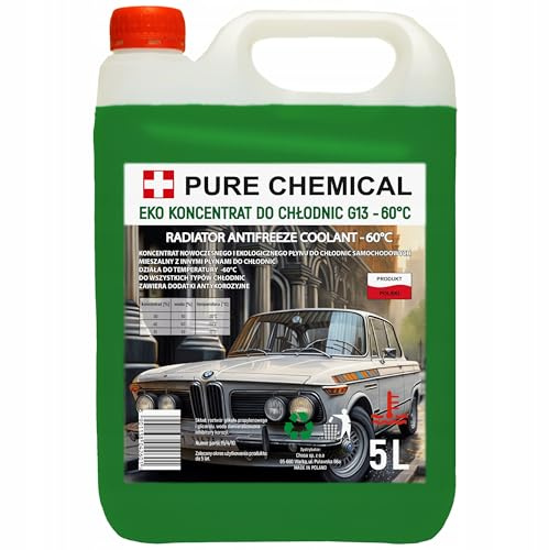 CHOSA Liquido refrigerante Liquido per radiatori - Concentrato di glicole propilenico per Riscaldamento - Liquido Solare Ecologico - Liquido refrigerante