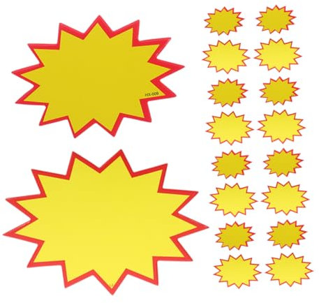 HOODANCOS 200stücke Preisschilder Für Einzelhandel Und Supermarkt Leere Etiketten Blanko-preisschilder Preis-labels Einzelhandelspreisetiketten
