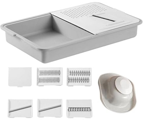 Rrlihjgu Ralladores De Verduras Para Cocina,Rallador De Zanahorias | Pelador Multiusos, Cortador Para Zanahorias, Ensaladas, Preparación De Comidas, Cocina Y Camping