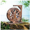 Fuente de agua de madera para jardín, para baño de pájaros, pecera, estanque o decoración de jardín, 60 cm