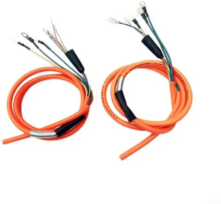 Fauhapyway Electric Bike Motor Extension Cable 2.0/2.5mm² Pure Copper Wire Connector Kit For 500W 800W 1000W E-Bike Hub Motors Components(2 square)
