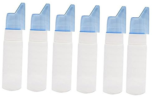 Beatifufu Set 6 Bottiglie Spray Vuote da 70ml in Abs Ricaricabili Nebulizzazione Delicata e Copertura Protettiva, per Uso Domestico e All'aperto