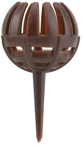 TOPINCN 100Pcs Fertilizer Box, ABS Material Reusable Portable Fertilizer Cover Box Basket Pots for Bonsai Plant Flower Orchid (Small)