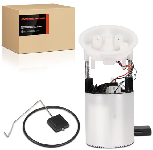 Frankberg Kraftstoffpumpe Benzinpumpe Kraftstoff-Fördereinheit Modul Satz | ohne Drucksensor, 4-Polig, 16147163298; Kompatibel mit 1er Cabriolet E88, 1er Coupe E82, 3er Coupe E92, 3er E90