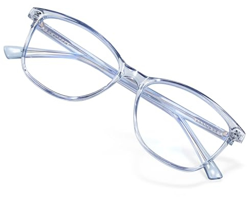 Madison Avenue Blaulichtfilter Brille Damen, TR90 Blaulichtbrille, Computerbrillen zum Spielen, Metallscharnier Brille Blaulichtfilter ohne Sehstärke