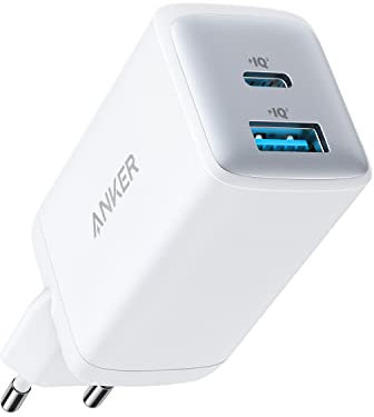 Anker USB C Ladegerät, Kompaktes 65W 2-Port Netzteil, Geeignet für MacBook Pro/Air, iPad Pro, Galaxy S22+/S21, Dell XPS 13, Note 20/10+, iPhone 15/pro, Pixel, und mehr
