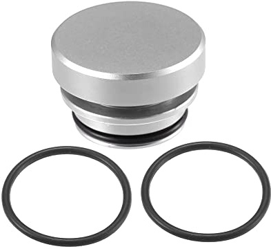 X AUTOHAUX Universal Car Cigarette Lighter Dustproof Plug Cover Silver Tone
