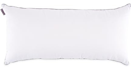 KALIOPE Kissen, Allergiker Kopfkissen aus Mikrofaser, 40 x 80 cm | Schlafkissen und Bettkissen mit Reißverschluss, Füllmenge anpassbar, Oeko-Tex, atmungsaktiv, bis 60 Grad waschbar