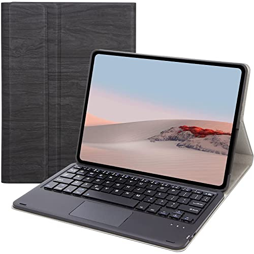 HEUCYL Estuche Teclado para Microsoft Surface Go 3 10.5 /Go 2 2020 10.5 /Go 2018 10 con Panel Táctil Multitáctil Teclado Español Ñ Inalámbrico Desmontable, Estuche Delgado Y Liviano,No Backlight
