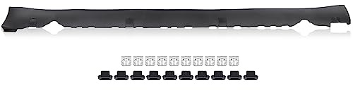 PIT66 Right Door Side Skirt Molding Rocker Lower Cover Trim Compatible With Tesla Model 3 2017-2022 1089829-00-D, 1089831-00-D