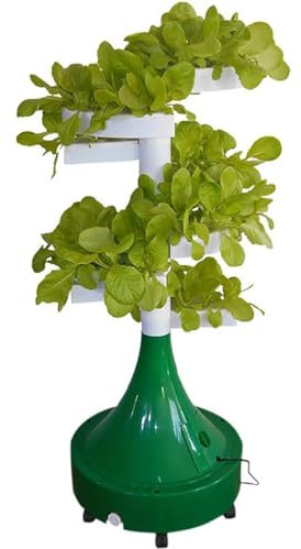 HLGKBY Aquaponics Grow System, 72 Pods Vertikaler Hydroponik-Bewässerungssystem-Turm, unabhängiges Hydroponiksystem, Hydroponik-Turm, für Kräuter, Obst und Gemüse