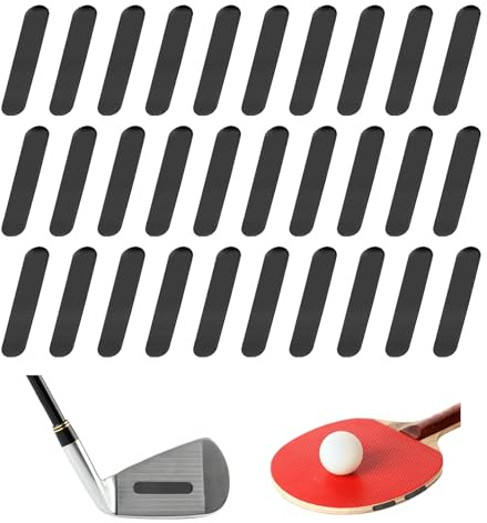 Lucxhcky Bleiband für Golfschläger, Bleiband, Tennisstreifen, zusätzliches Gewicht für Golfschläger, Pickleball-Bleiband, Klebeband, anpassbares Gewicht für Tennisschläger, 30 Stück