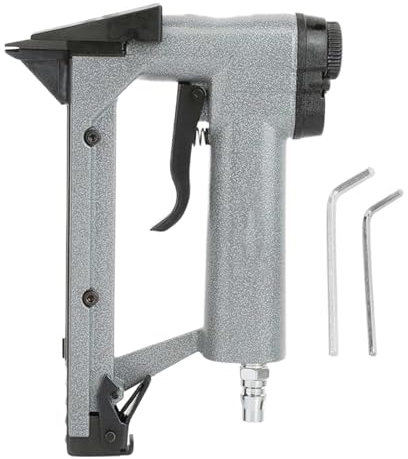 BORRGTU Graffettatrice pneumatica Senza Olio P515-1 Strumento for Pistole pneumatiche for chiodatrici pneumatiche for Unghie da 1/4 di Pollice