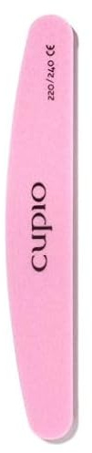Cupio Buffer Feile 220/240 – Professioneller Nagelbuffer mit 4 Seiten – Feiner Schleifblock für Naturnagel, Gelmodellage & Nagelvorbereitung